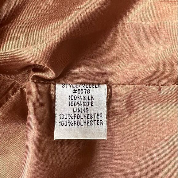 Yoana Baraschi Silk Polka Dot Belted Sleeveless Dress Size 6 - Picture 6 of 9